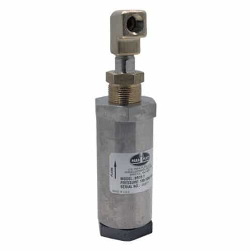 ParaPlate BR10-1 Regulator, 100-1000PSI, 10GPM, 1/2 Inlet, 1/4 Outlet