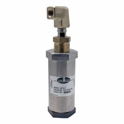 ParaPlate BR10-2 Regulator, 750-2000PSI, 10GPM, 1/2 Inlet, 1/4 Outlet