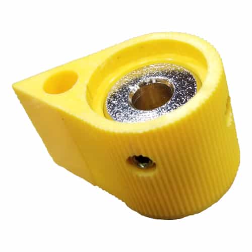 EH712P2S YELLOW Rotary Switch Knob - Yellow