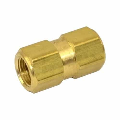 SMC 5150090 Poppet Check Valve, 3/8 In. FxF, Buna-N Seal