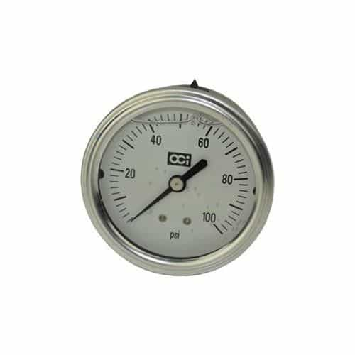 OCI Instruments 3034B 100L Liquid-Filled Pressure Gauge