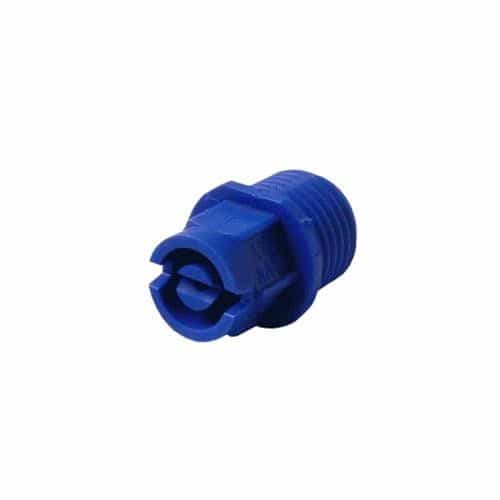 Blue Plastic VeeJet Nozzle from Spraying Systems