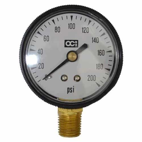 OCI Instruments 1024L 200 Non-Liquid-Filled Pressure Gauge