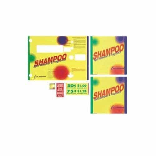 J.E. Adams 12000DYELLOW - Yellow Decal for 12000 Series (Shampoo, Spot Remover & Fragrance Stations)