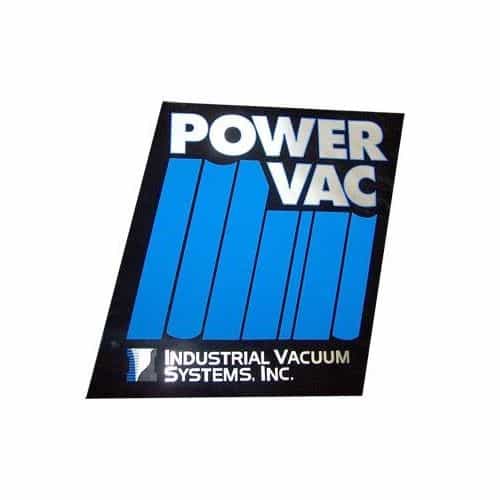 102322 GinSan IVS Power Vac Tank Decal - Blue