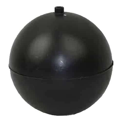 PF5 BOB Valves Polypropylene Spherical Float, 5 In.