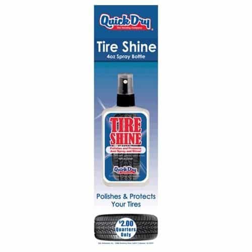 Quick Dry Tire Shine Decal - DEC TS4