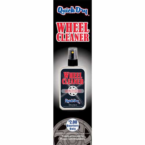 Quick Dry Wheel Cleaner Decal - DEC WHC4