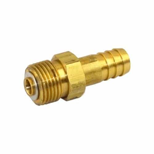 SW315 Fluid Controls Brass Straight Swivel - 1/2" Barb X 1/2" MPT