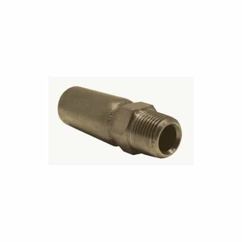 MP-06-04-R7 1/4" NPTF Crimp Style Male Rigid Hose Fitting