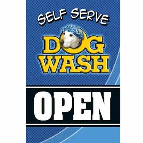 Kleen-Rite PTW145 Dog Wash Windmaster Sign