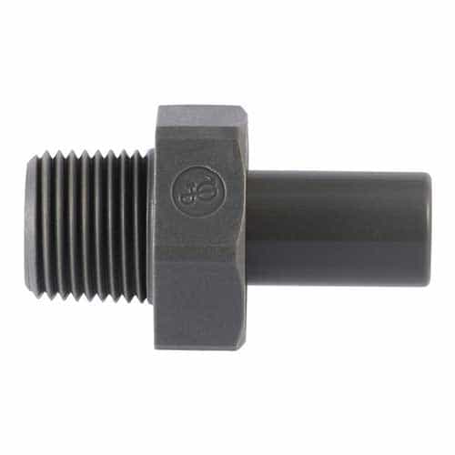 PI051624S John Guest 1/2 x 1/2 Stem Adapter