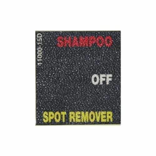 11000-15D J.E. Adams Spot Remover and Shampoo Brush Decal