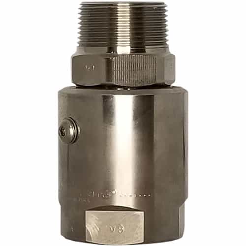 1254 Super Swivels High Temperature Straight Swivel - 1.25 Inch NPTM X 1.25 Inch NPTF