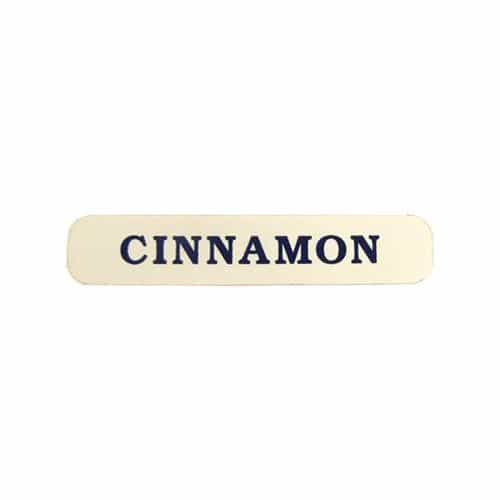 Cinnamon Fragrance Machine Decal