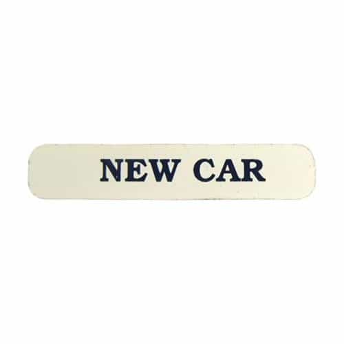 New Car Fragrance Machine Decal