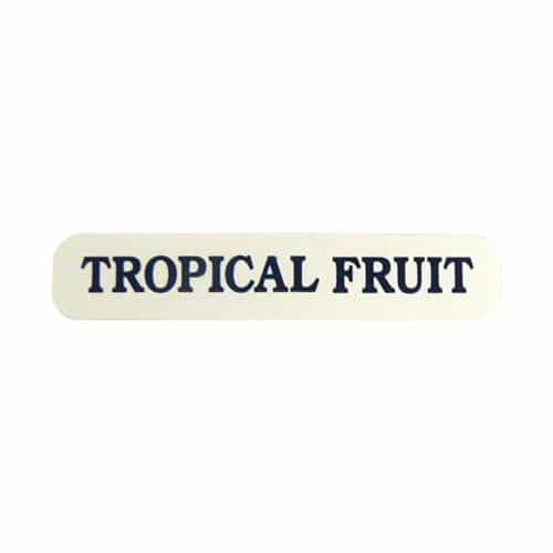 Tropical Fruit Fragrance Machine Decal