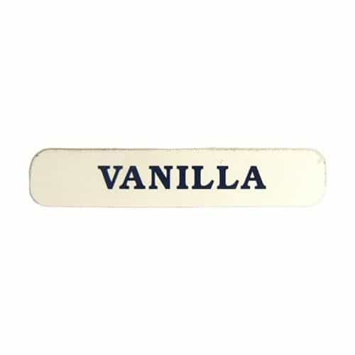 Vanilla Fragrance Machine Decal