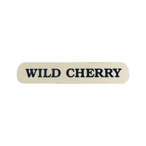 Wild Cherry Fragrance Machine Decal
