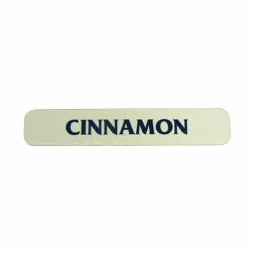 Cinnamon Fragrance Machine Decal