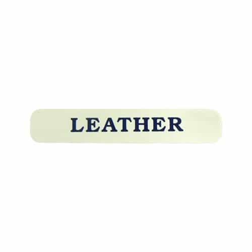 Leather Fragrance Machine Decal