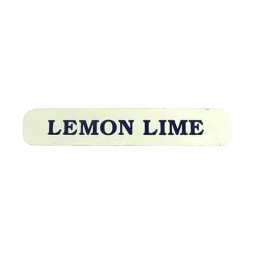 Lemon LimeFragrance Machine Decal