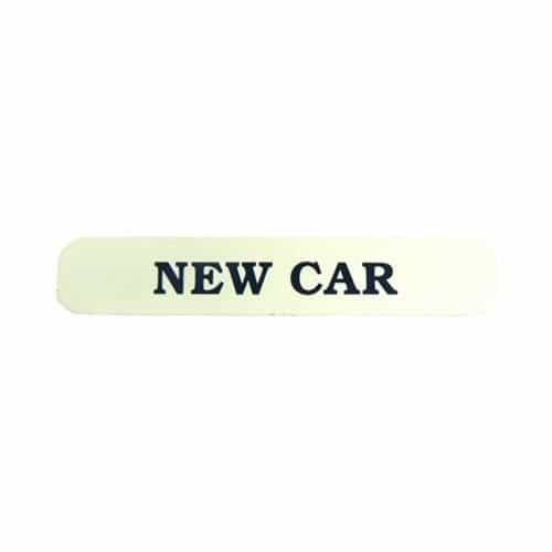 New Car Fragrance Machine Decal