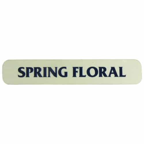 Spring Floral Fragrance Machine Decal