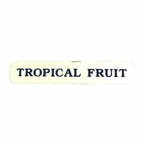 Tropical Fruit Fragrance Machine Decal