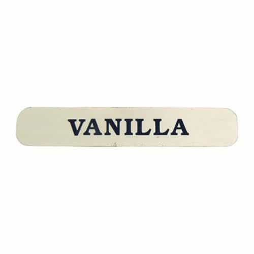 Vanilla Fragrance Machine Decal