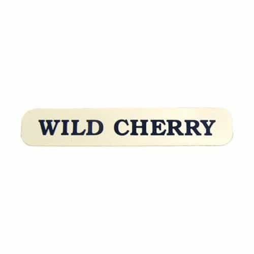Wild Cherry Fragrance Machine Decal