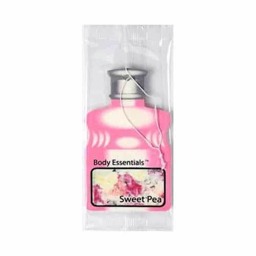 PP115 Custom Fresheners Sweet Pea Air Fresheners - 72 Count
