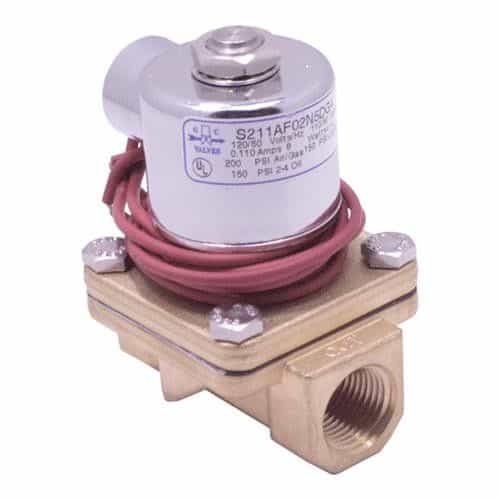 G.C. Valves S211AF02N5DG4 Brass Solenoid Valve