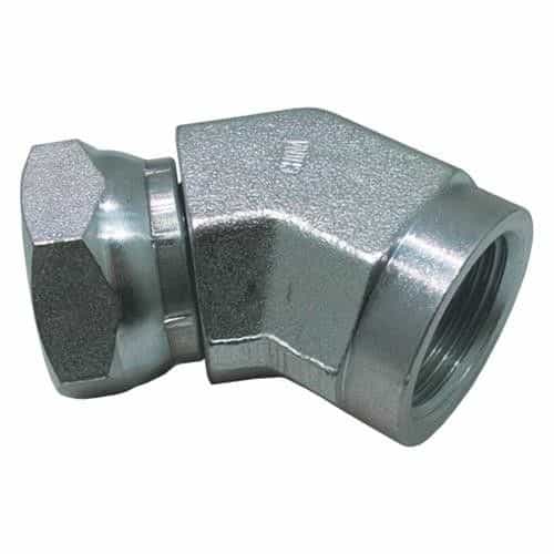 15041212 45 Degree Non-Working Elbow Swivel - 3/4 Inch Female Pipe X 3/4 Inch Female NPSM