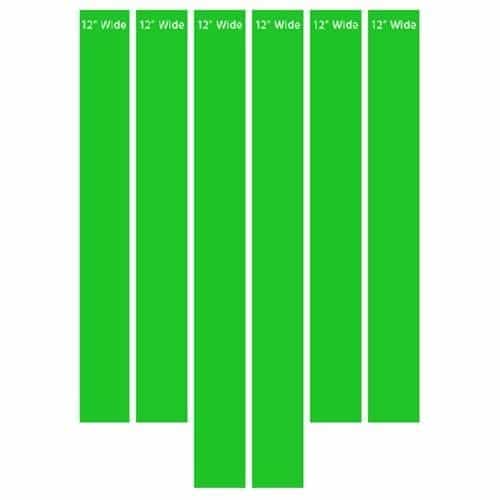 Universal Brush Belanger Whip-A-Cross 802 Replacement Cloth - Rod Style, Green
