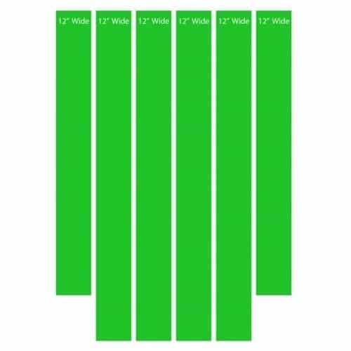 Universal Brush EFRF GREEN Replacement Econocraft Mitters, Green