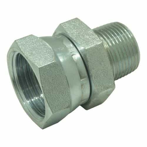 Non-Working Male Pipe Swivel Adapter, 3/4M x 1F
