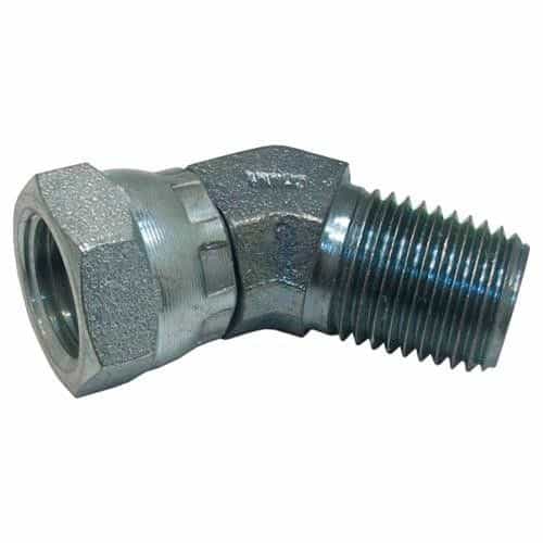 150344 Non-Working 45 Degree Swivel - 1/4 Inch M Pipe X 1/4 Inch F NPSM