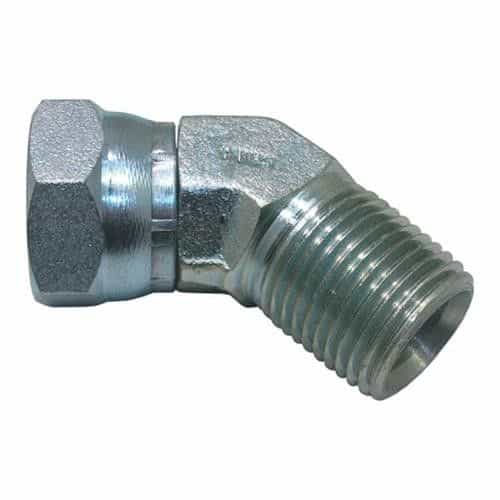 150466 45 Degree Non-Working Elbow Swivel - 1/2 Inch Male Pipe X 1/2 Inch Female NPSM