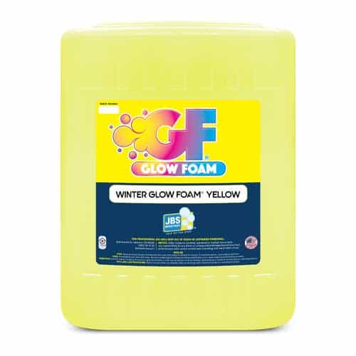 JBS Industries WX-256 Winter Glow Foam Detergent, Yellow, 5 Gallon Pail