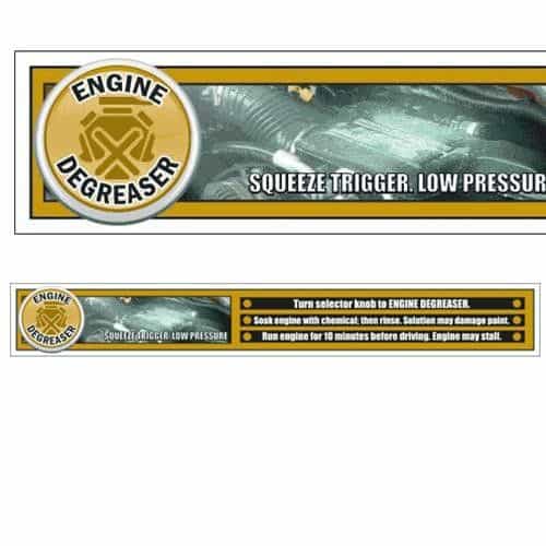 Deluxe Engine Degreaser Menu Strip