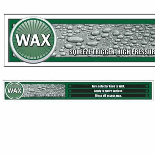 Deluxe Wax Menu Strip