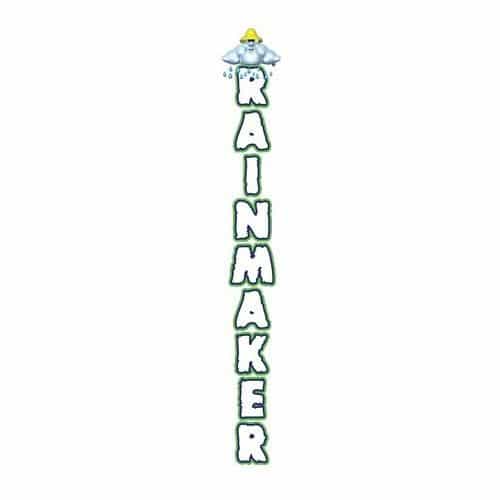Hydro-Spray Veritcal Sticker for Rainmaker Car Washes B06-MP80526