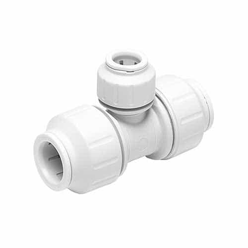 PEI3028A John Guest Acetal Plastic Tee Reducer