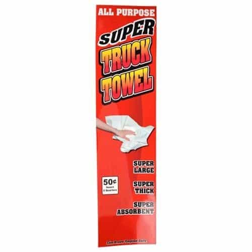 Truck Towel Single Column Vending Machine Decal