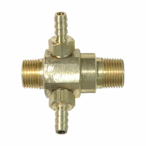 Brass Dual Injector