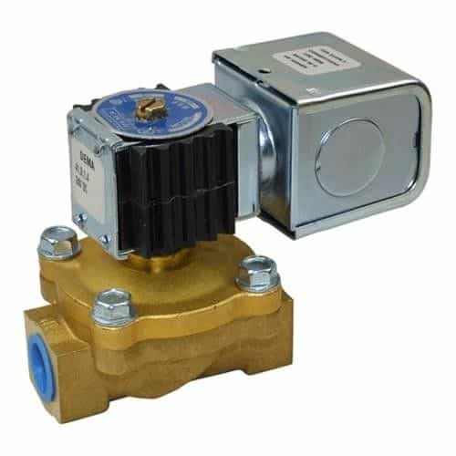 Dema 473PT Normally Closed Brass Solenoid Valve