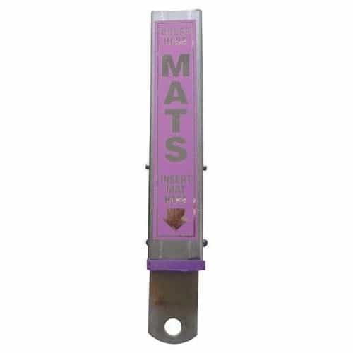 825SDPPL Hamel Purple Detail Mat Clamp