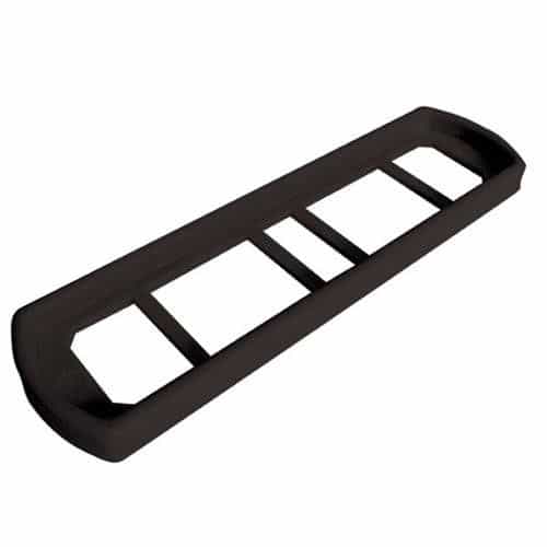 RB-BLK Universal Brush Bumper Gasket - Black