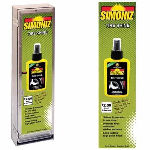 Simoniz SMD200 Single Column Decal, 4 oz. Tire Shine